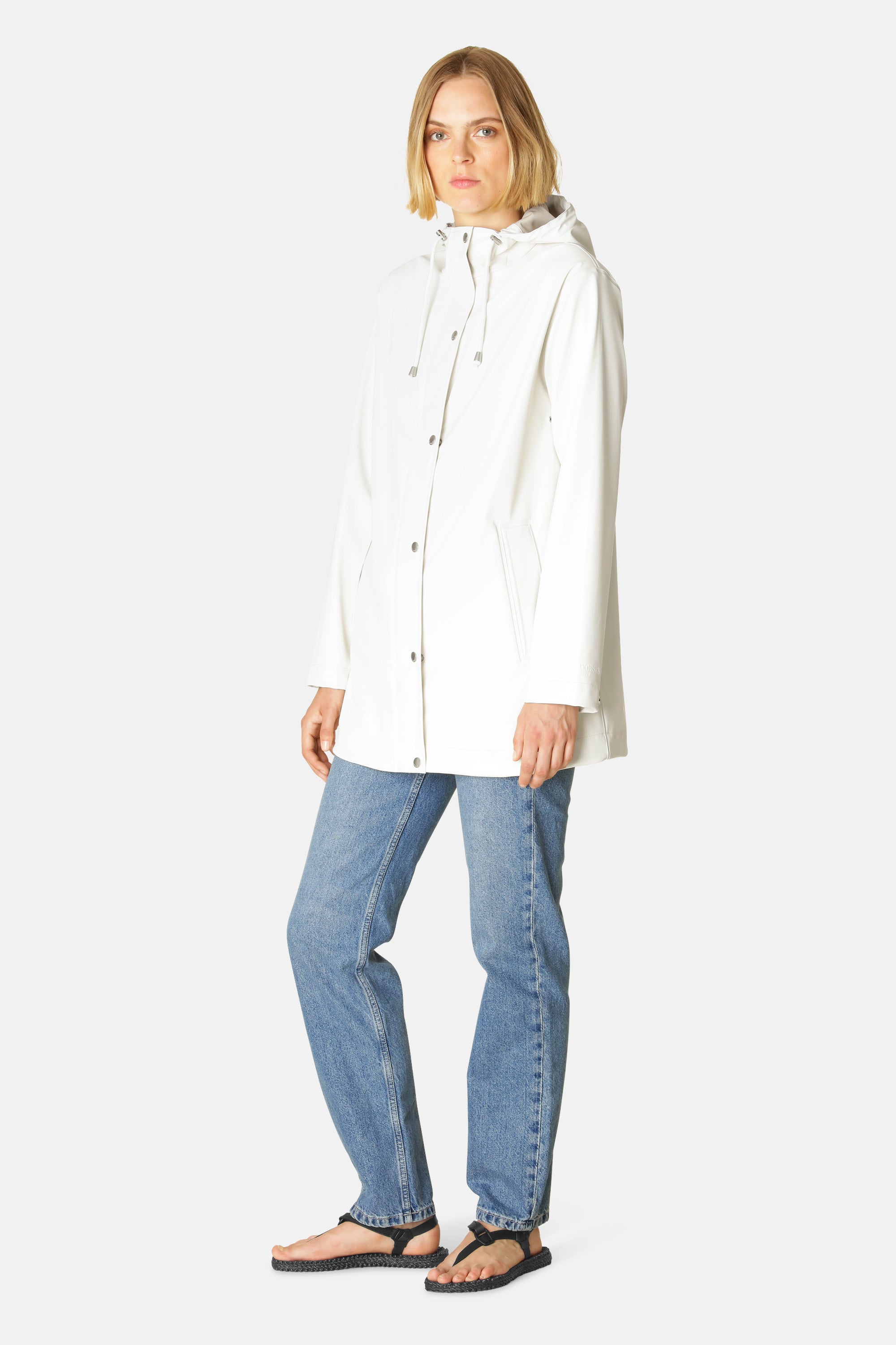 Ilse Jacobsen Hornbæk Rain Rain Jacket Rain jacket 121 Milk Creme